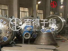 抗疫生產兩不誤 確保多臺錐形過濾洗滌干燥三合一按時交付
